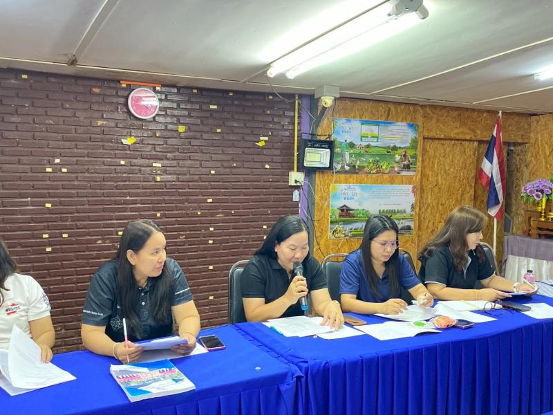 10. ประชุมประจำเดือน ครู บุคลากร ศูนย์ส่งเสริมการเรียนรู้ระดับอำเภอขาณุวรลักษบุรี ประจำเดือนมกราคม ครั้งที่ 1/2569
