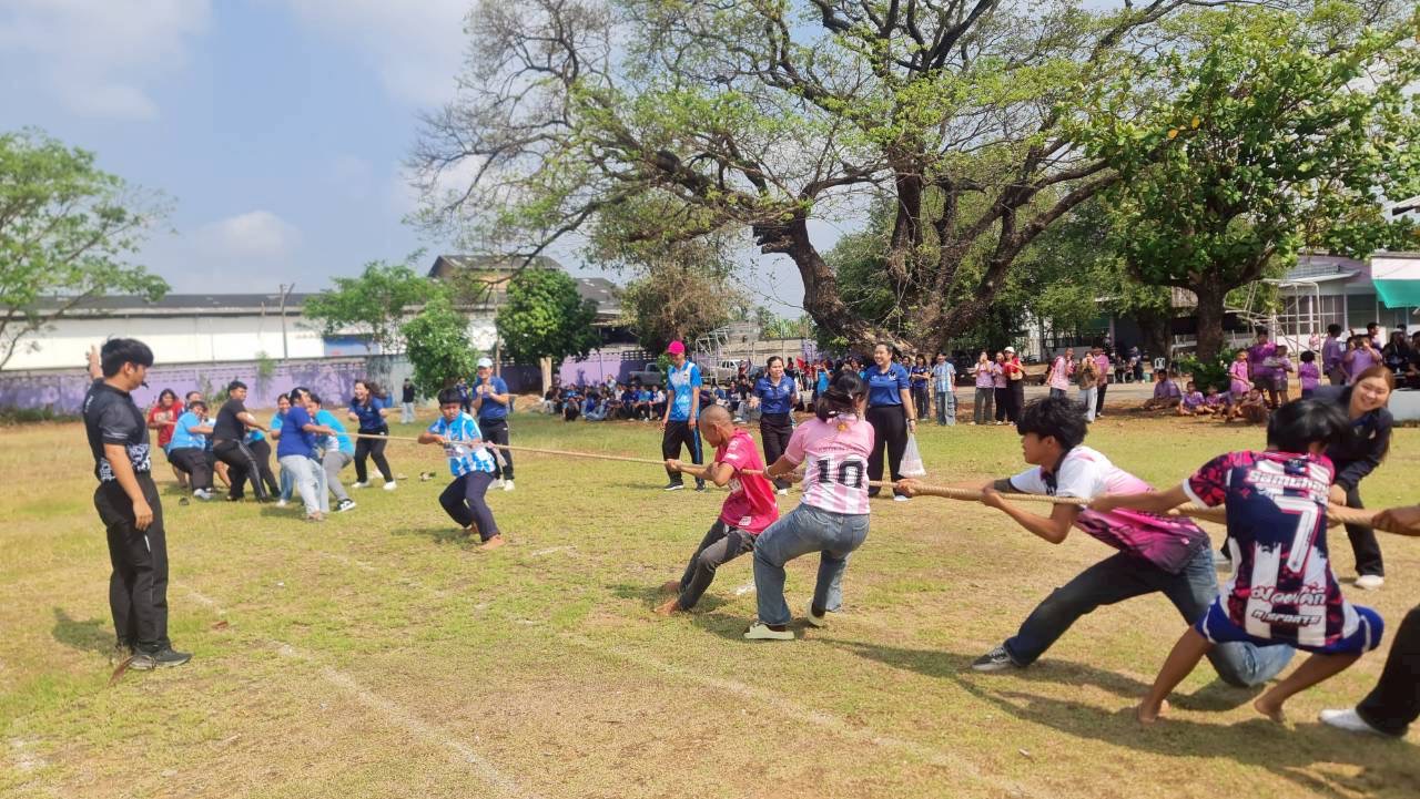 โครงการแข่งขันกีฬา ศูนย์ส่งเสริม การเรียนรู้ระดับอำเภอขาณุวรลักษบุรี  ต้านยาเสพติด