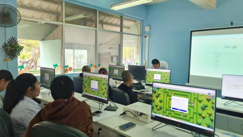 18. โครงการการเรียนรู้การใช้คอมพิวเตอร์เบื้องต้น