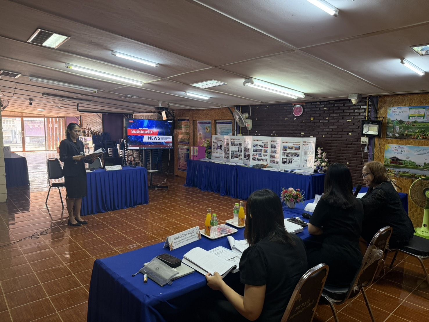 การประเมินจากคณะกรรมการประเมินการ เตรียมความพร้อมและพัฒนาอย่างเข้ม ตำแหน่งครูผู้ช่วย ครั้งที่ 1 