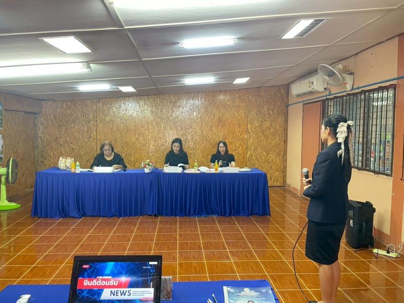 2. การประเมินจากคณะกรรมการประเมินการ เตรียมความพร้อมและพัฒนาอย่างเข้ม ตำแหน่งครูผู้ช่วย ครั้งที่ 1 