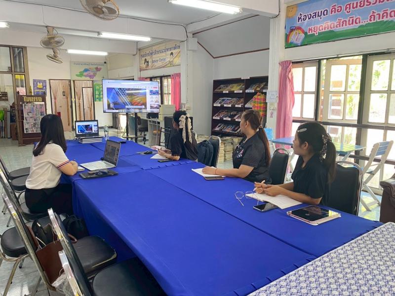 7. เข้าร่วมโครงการการพัฒนาศักยภาพครูและบุคลากรตามหลักสูตรฝึกอบรมการจัดกิจกรรมการเรียนรู้ ความมั่นคงปลอดภัยไซเบอร์