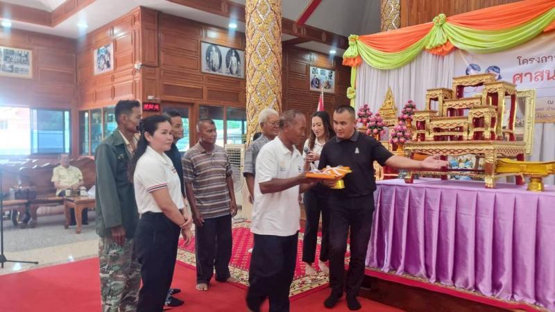 1. โครงการอบรมให้ความรู้ศาสนพิธีสู่ชุมชน