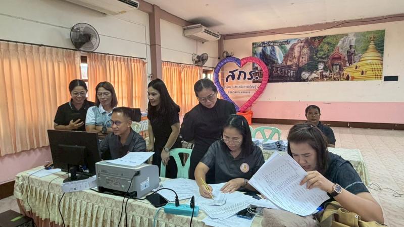 7. เข้าร่วมโครงการประชุมเชิงปฏิบัติการตรวจความถูกต้อง การจัดทำข้อมูลผลการเรียนเฉลี่ยและค่าตำแหน่งเปอร์เซ็นต์ไทล์และการตรวจไขว้ (GPAX) ของสถานศึกษา ประจำปีงบประมาณ พ.ศ. 2569