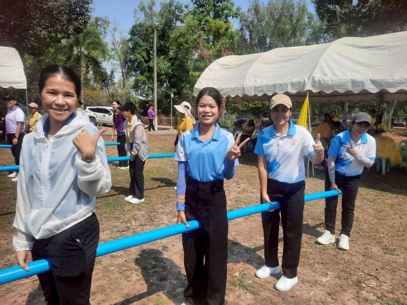 6. เข้าร่วมโครงการแข่งขันกีฬาเชื่อมความสัมพันธ์ และส่งเสริมคุณธรรมจริยธรรม บุคลากรสกร.ประจำจังหวัดกำแพงเพชร