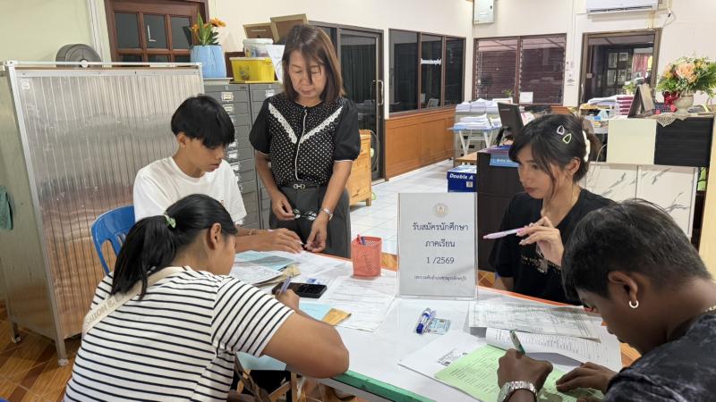 5. ลงพื้นที่ประชาสัมพันธ์และรับสมัครนักศึกษา ภาคเรียนที่ 1 ปีการศึกษา 2569 