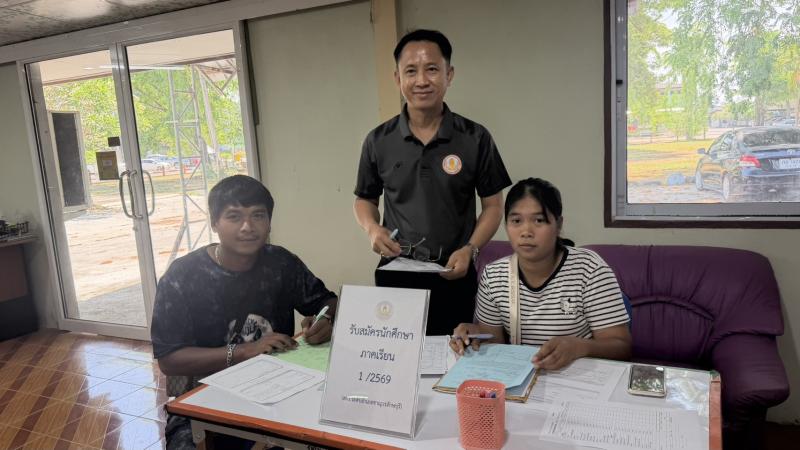 6. ลงพื้นที่ประชาสัมพันธ์และรับสมัครนักศึกษา ภาคเรียนที่ 1 ปีการศึกษา 2569 