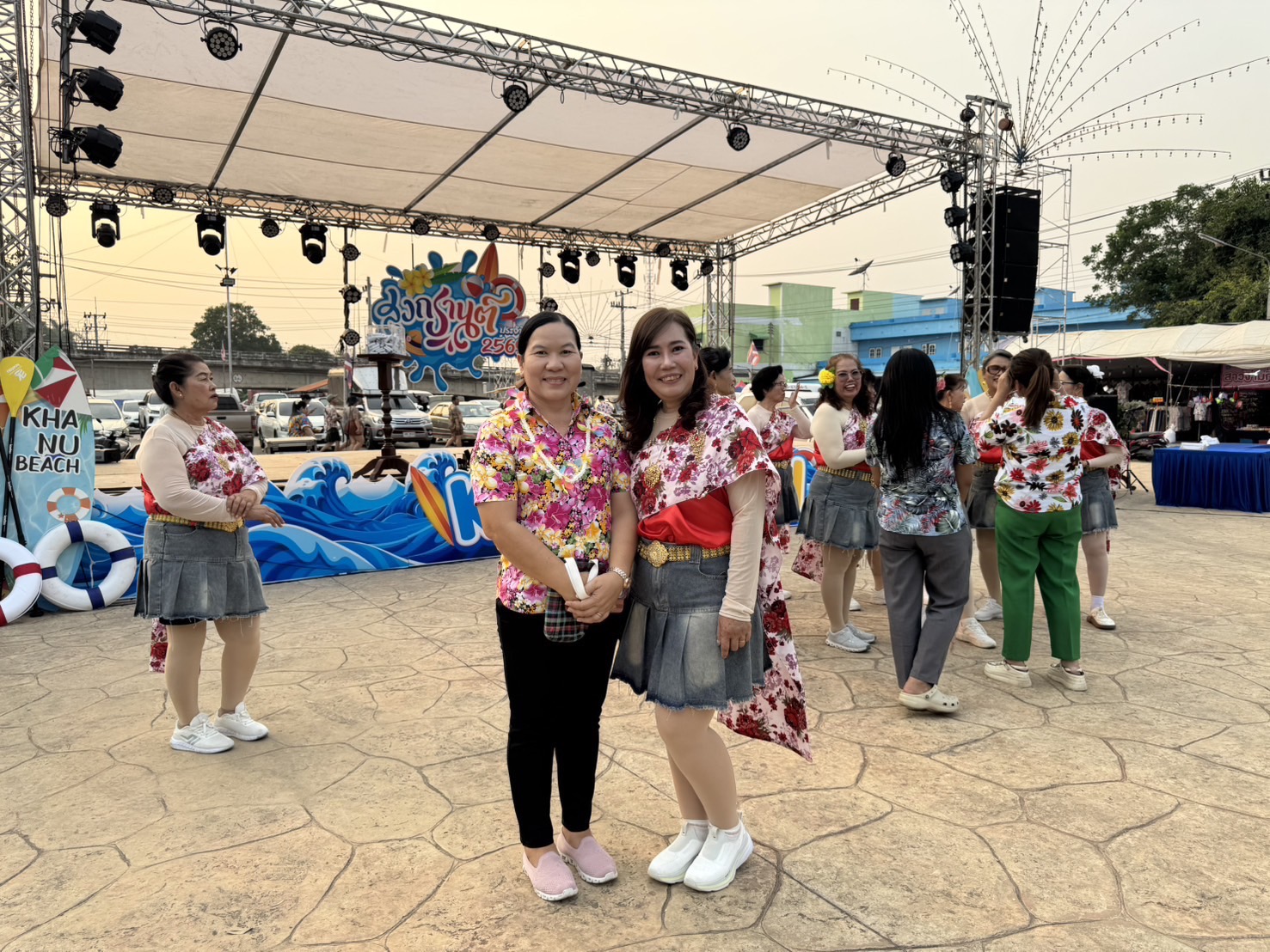 เข้าร่วมพิธีเปิดโครงการประเพณีสงกรานต์ ประจำปี 2569