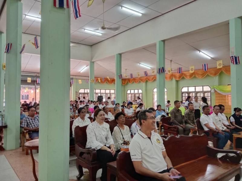7. เข้าร่วมโครงการทำบุญใส่ใจสิ่งแวดล้อม ประจำปี 2569 และโครงการวัด ประชา รัฐ สร้างสุข ประจำปี 2569 ภายใต้ สโลแกน กิ่งกาชาด 