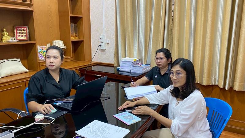 3. เข้าร่วมอบรมการใช้งานแพลตฟอร์มสนับสนุนการบริหารจัดการศึกษาด้านงานสารบรรณ และระบบบุคลากรต่างๆ ผ่านระบบออนไลน์