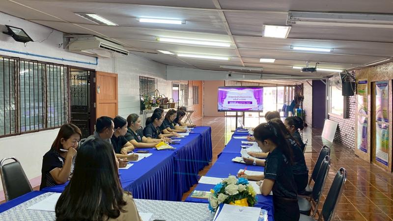 8. ประชุมประจำเดือน ครู บุคลากร ศูนย์ส่งเสริม การเรียนรู้ระดับอำเภอขาณุวรลักษบุรี ประจำเดือนเมษายน ครั้งที่ 4/2569