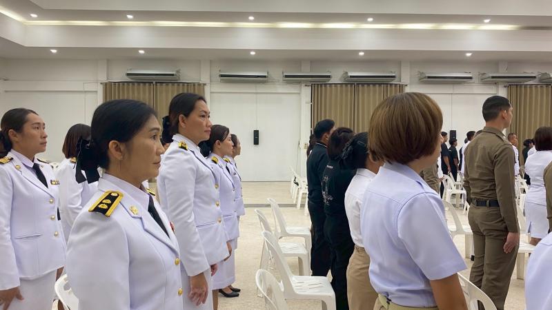 5. เข้าร่วมพิธีถวายน้ำสรงพระศพ เบื้องหน้าพระรูป สมเด็จพระเจ้าลูกเธอ เจ้าฟ้าพัชรกิติยาภา นเรนทิราเทพยวดี กรมหลวงราชสาริณีสิริพัชรมหาวัชรราชธิดา