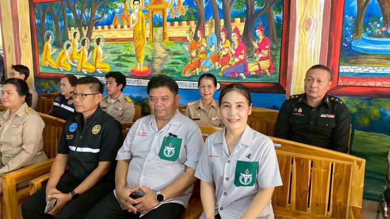 11. ร่วมเป็นเกียรติในพิธีเปิดหน่วยแพทย์เคลื่อนที่ พอ.สว.จังหวัดกําแพงเพชร