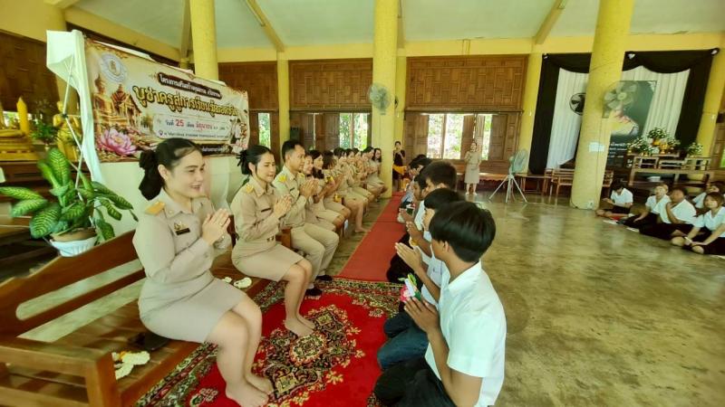 19. โครงการพัฒนาผู้เรียน เสริมสร้างคุณธรรม จริยธรรม บูชาครูสู่การเรียนรู้ตลอดชีวิต