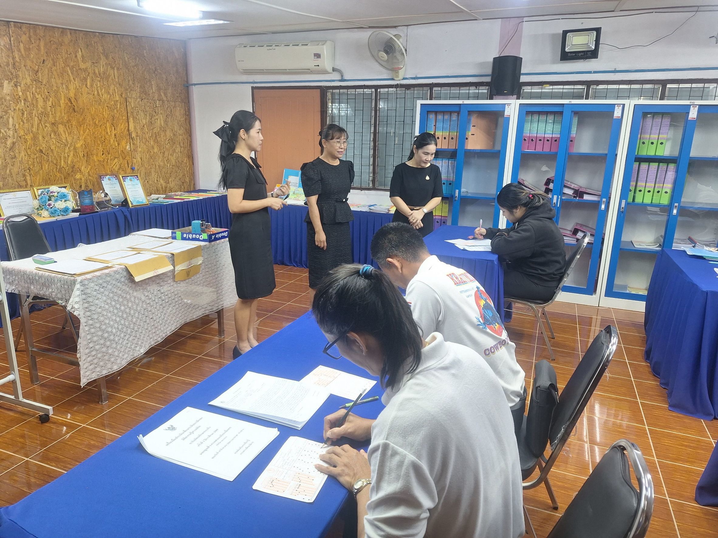 ดำเนินการประเมินเทียบระดับการศึกษามิติความรู้ความคิด ครั้งที่ 1 ปีการศึกษา 2569