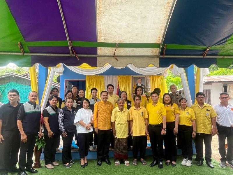 5. เข้าร่วมพิธีมอบบ้านตามโครงการบ้านห่วงใยจากใจ GLO ประจำปีงบประมาณพ.ศ. 2569 