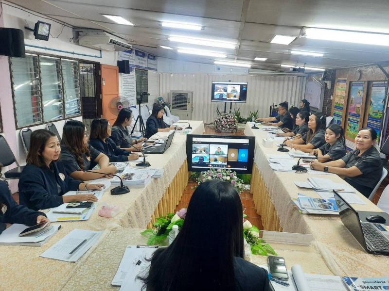10. เข้ารับการประเมินประกันคุณภาพภายนอกในรูปแบบ Virtual Visit ผ่านระบบ Google meet 