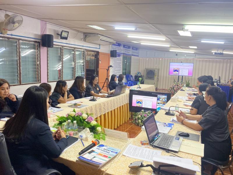 11. เข้ารับการประเมินประกันคุณภาพภายนอกในรูปแบบ Virtual Visit ผ่านระบบ Google meet 