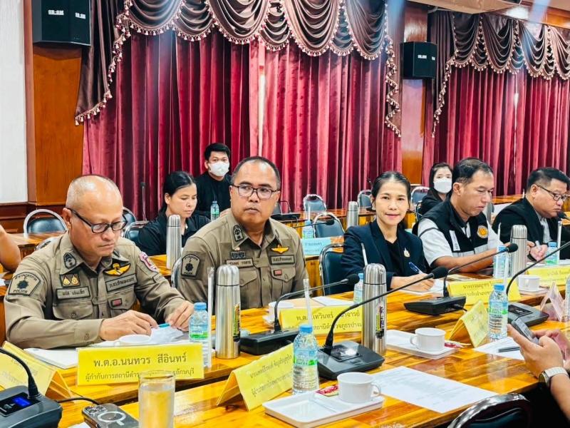 1. เข้าร่วมการประชุมกำหนดแนวทาง และมาตรการบูรณาการเพื่อเสริมสร้างความปลอดภัยในสถานศึกษาอำเภอขาณวรลักษบุรี