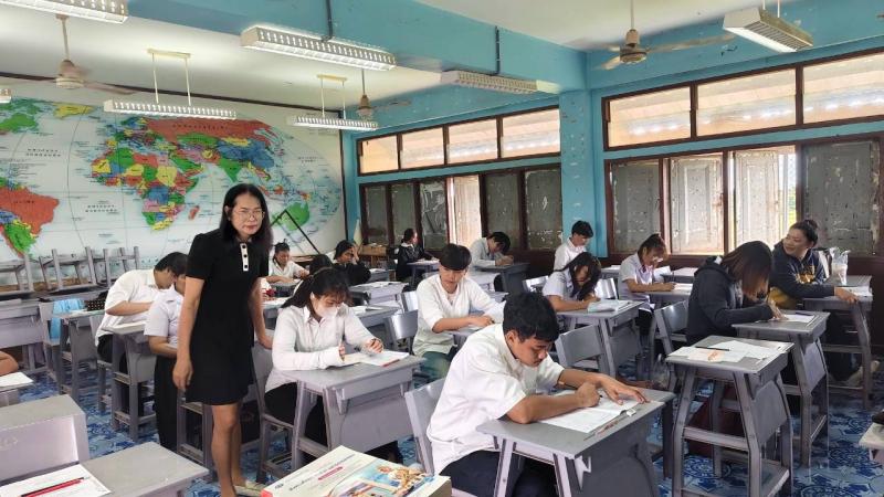 12. ดำเนินการสอบวัดผลสัมฤทธิ์ปลายภาคเรียนที่ 1 ปีการศึกษา 2569 