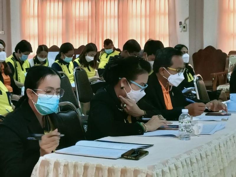 1. โครงการประชุมชี้แจงรับมอบนโยบาย จุดเน้นและแนวทาง การดำเนินงานของสำนักงาน กศน.กำแพงเพชร ประจำปีงบประมาณ 2565 