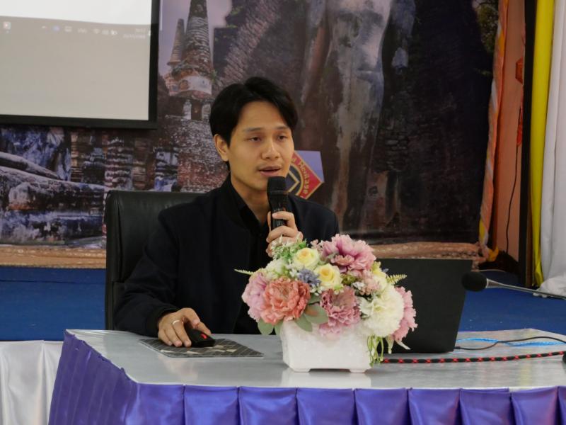 16. วิทยากรให้ความรู้ในโครงการอบรมและพัฒนาศักยภาพบุคลากรฯ หลักสูตรการประยุกต์ใช้งานระบบ edu kpp ด้วย AI