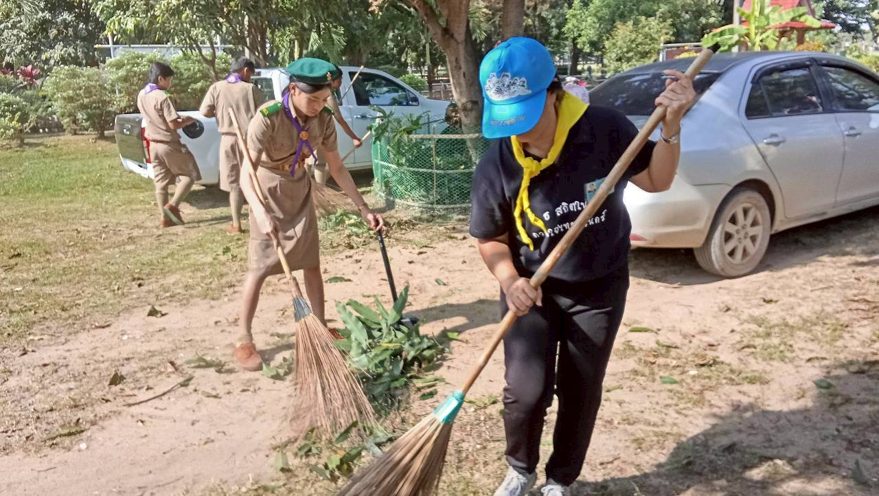จิตอาสาบำเพ็ญประโยชน์ วันสมเด็จพระมหาธีรราชเจ้า ประจำปี 2568
