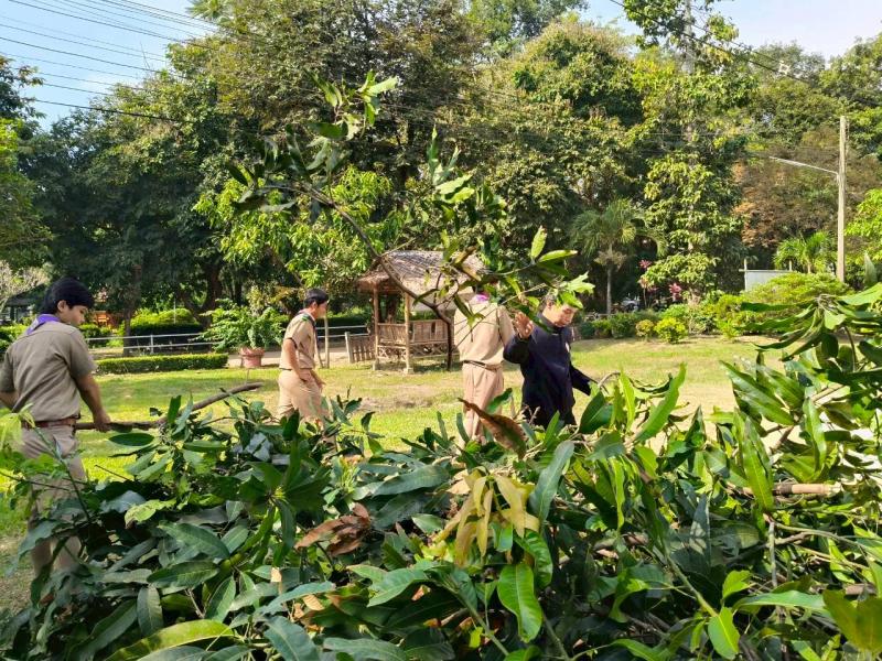 8. จิตอาสาบำเพ็ญประโยชน์ วันสมเด็จพระมหาธีรราชเจ้า ประจำปี 2568