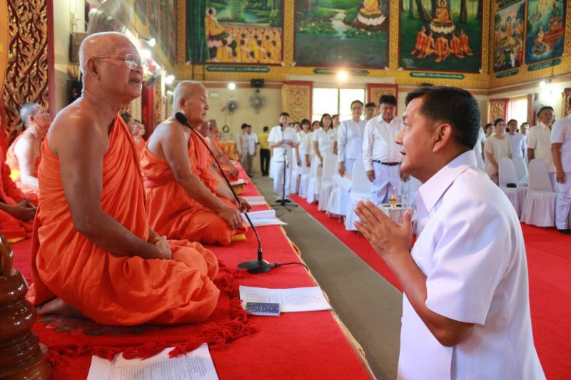 4. พิธีเจริญพระพุทธมนต์ถวายพระพรชัยมงคล