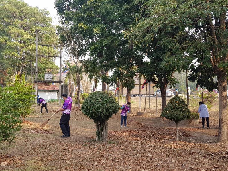 1. กิจกรรมจิตอาสา ร่วมกันพัฒนา สำนักงานกศน.จังหวัดกำแพงเพชร 