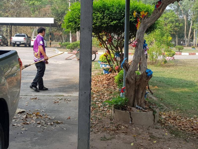 3. กิจกรรมจิตอาสา ร่วมกันพัฒนา สำนักงานกศน.จังหวัดกำแพงเพชร 