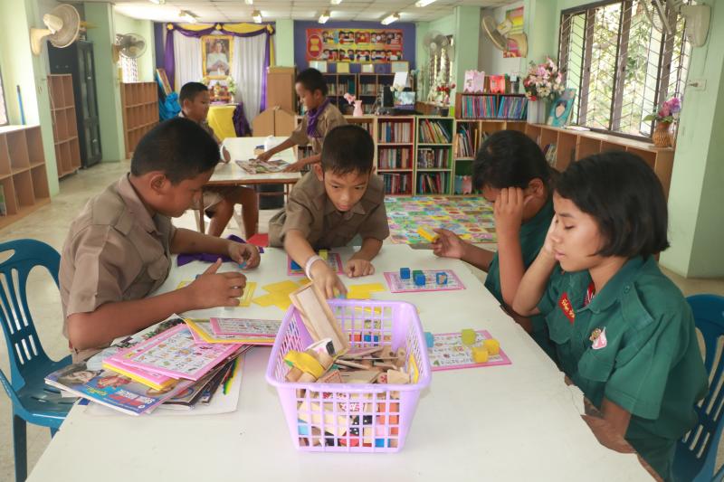 4. ส่งเสริมการอ่าน กศน.อำเภอบึงสามัคคี