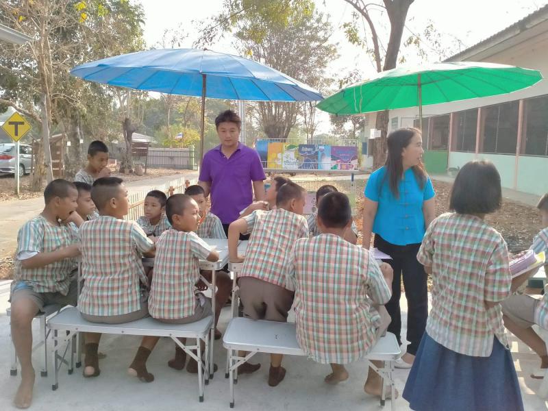 26. กิจกรรมห้องสมุดเคลื่อนที่ในโครงการส่งเสริมการอ่านการเรียนรู้ กศน.จังหวัดกำแพงเพชร