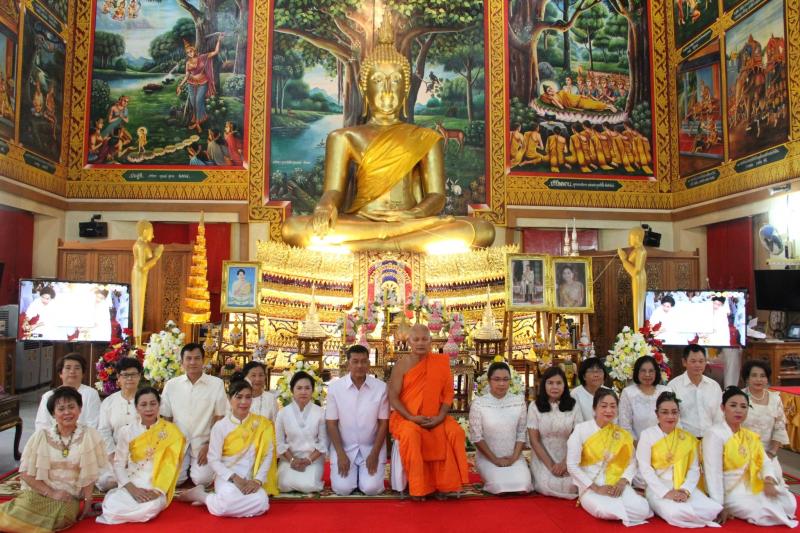 12. กศน.จังหวัดกำแพงเพชร เข้าร่วมพิธีเจริญพระพุทธมนต์ ถวายพระพรชัยมงคล 