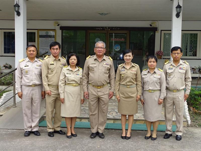 1. รับการตรวจติดตามงานตามนโยบาย รมช.