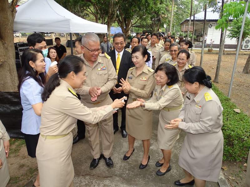 1. รับการตรวจติดตามงานตามนโยบาย รมช.