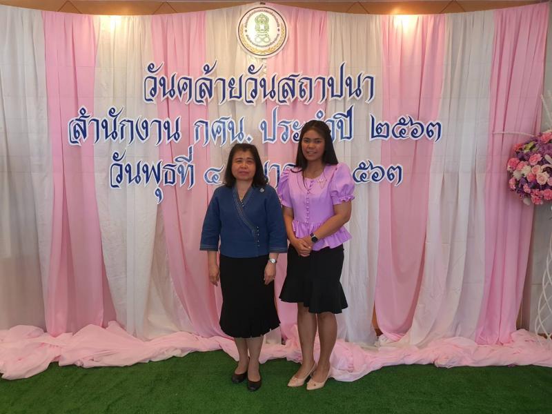 3. ผอ.กศน.จังหวัดกำแพงเพชร เป็นตัวร่วมงาน วันคล้ายวันสถาปนา สำนักงาน กศน.