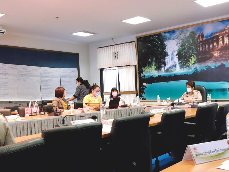 1. กศน.จังหวัดกำแพงเพชรร่วมประชุมจัดทำแผนปฏิบัติการด้านแรงงาน จังหวัดกำแพงเพชร