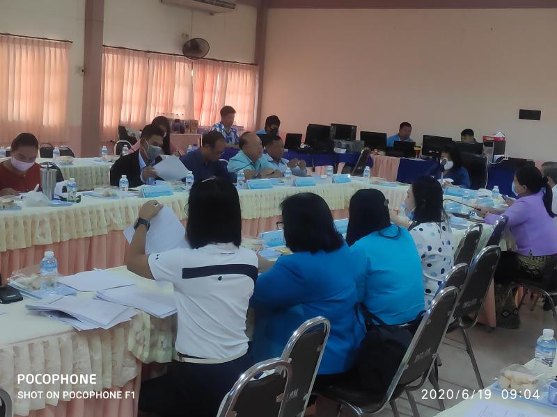 10. สำนักงาน กศน.จังหวัดกำแพงเพชร จัดการประชุมบุคลากร สังกัดสำนักงาน กศน.จังหวัดกำแพงเพชร  ประจำเดือนมิถุนายน 2563   ณ ห้องประชุมสำนักงาน กศน.จังหวัดกำแพงเพชร