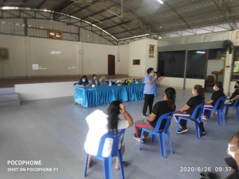 7. สำนักงาน กศน .จังหวัดกำแพงเพชร เข้านิเทศการจัดโครงการอบรมให้ความรู้แก่เกษตรกร ณ  บ้านเนินสว่าง ต.นาบ่อคำ อ.เมือง จ.กำแพงเพชร