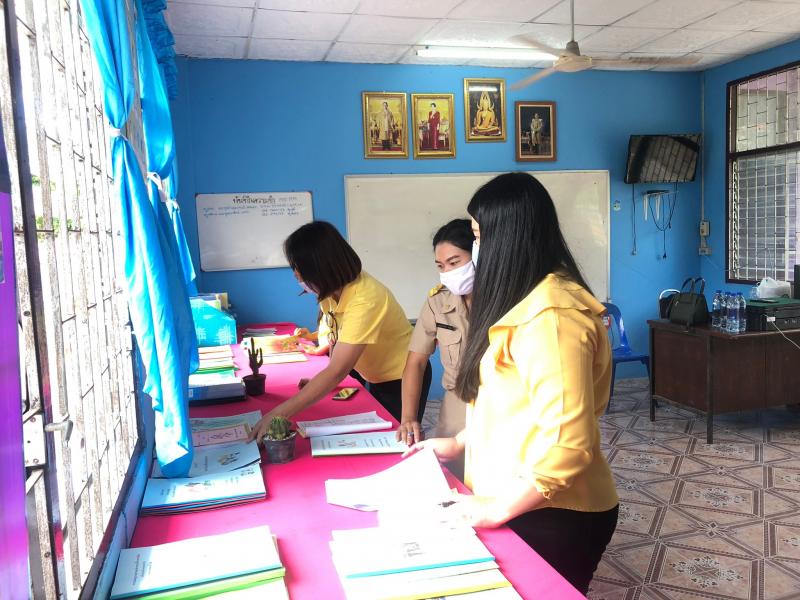 6. สำนักงาน กศน .จังหวัดกำแพงเพชร เข้าตรวจประเมินคัดเลือก กศน.ตำบลต้นแบบ 5 ดีพรีเมียม กศน.ตำบลคลองน้ำไหล 