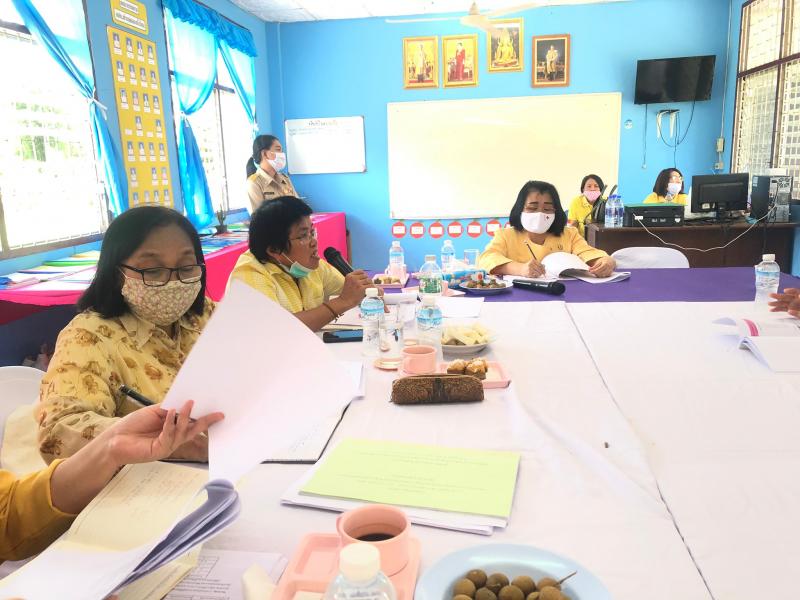 9. สำนักงาน กศน .จังหวัดกำแพงเพชร เข้าตรวจประเมินคัดเลือก กศน.ตำบลต้นแบบ 5 ดีพรีเมียม กศน.ตำบลคลองน้ำไหล 