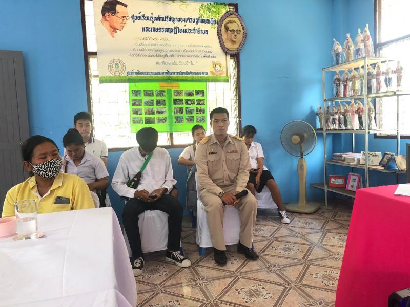 10. สำนักงาน กศน .จังหวัดกำแพงเพชร เข้าตรวจประเมินคัดเลือก กศน.ตำบลต้นแบบ 5 ดีพรีเมียม กศน.ตำบลคลองน้ำไหล 