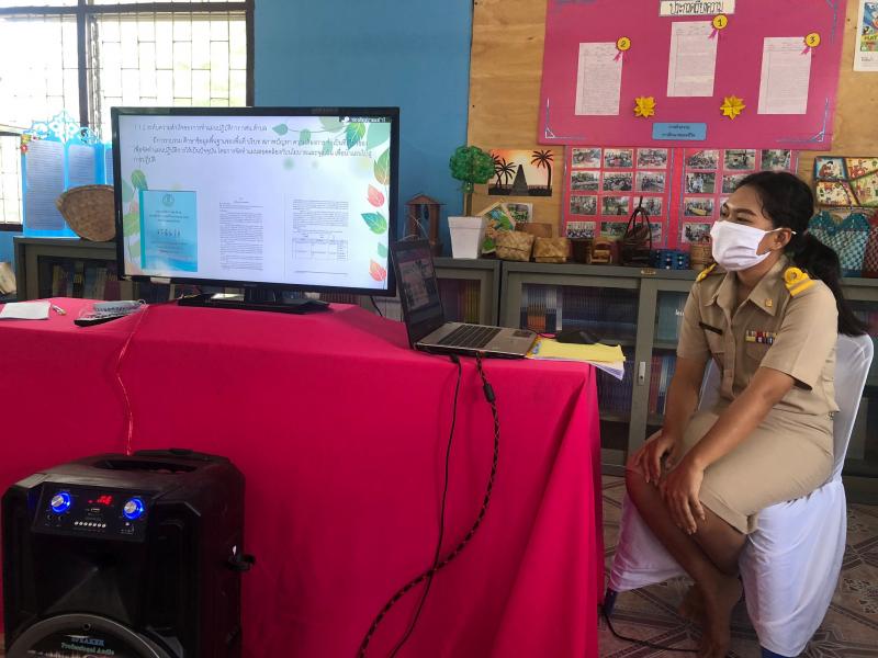 11. สำนักงาน กศน .จังหวัดกำแพงเพชร เข้าตรวจประเมินคัดเลือก กศน.ตำบลต้นแบบ 5 ดีพรีเมียม กศน.ตำบลคลองน้ำไหล 