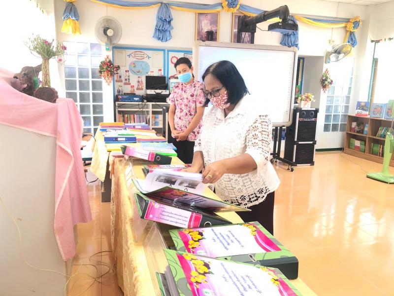 6. สำนักงาน กศน .จังหวัดกำแพงเพชร เข้าตรวจประเมินคัดเลือก กศน.ตำบลต้นแบบ 5 ดีพรีเมียม กศน.ตำบลลานกระบือ 