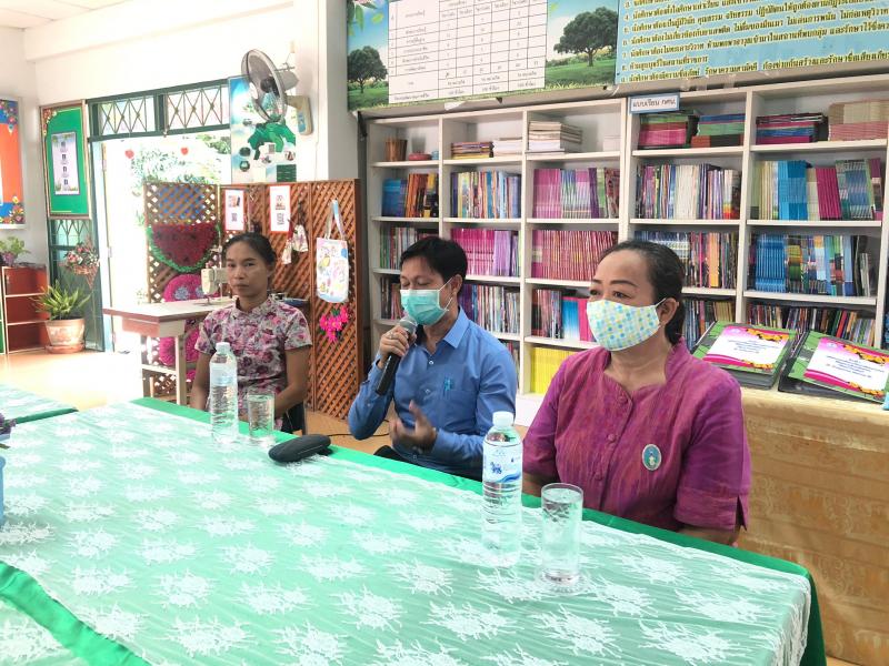 7. สำนักงาน กศน .จังหวัดกำแพงเพชร เข้าตรวจประเมินคัดเลือก กศน.ตำบลต้นแบบ 5 ดีพรีเมียม กศน.ตำบลลานกระบือ 