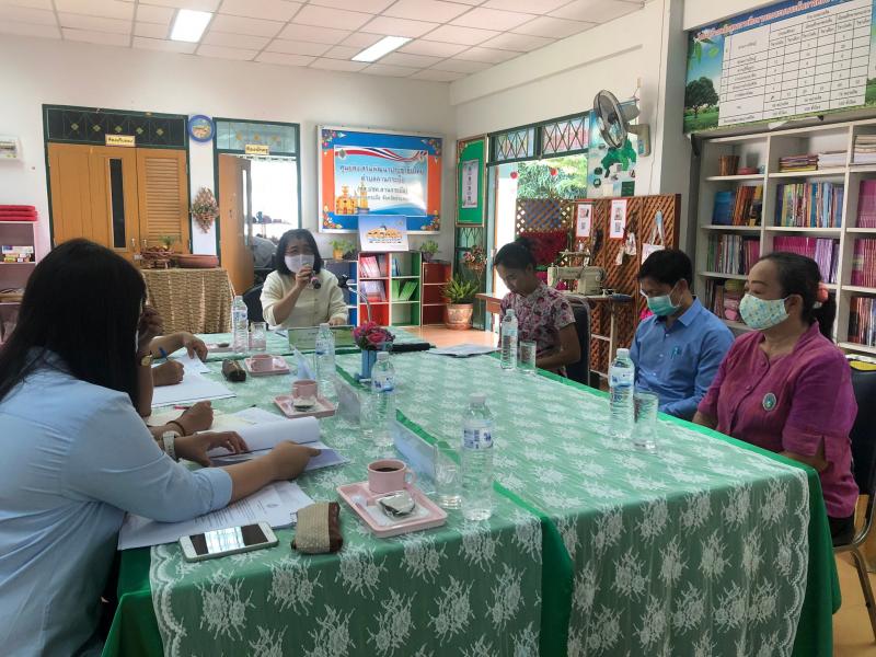 10. สำนักงาน กศน .จังหวัดกำแพงเพชร เข้าตรวจประเมินคัดเลือก กศน.ตำบลต้นแบบ 5 ดีพรีเมียม กศน.ตำบลลานกระบือ 