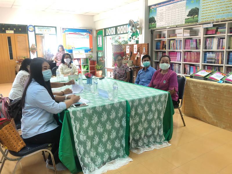 12. สำนักงาน กศน .จังหวัดกำแพงเพชร เข้าตรวจประเมินคัดเลือก กศน.ตำบลต้นแบบ 5 ดีพรีเมียม กศน.ตำบลลานกระบือ 