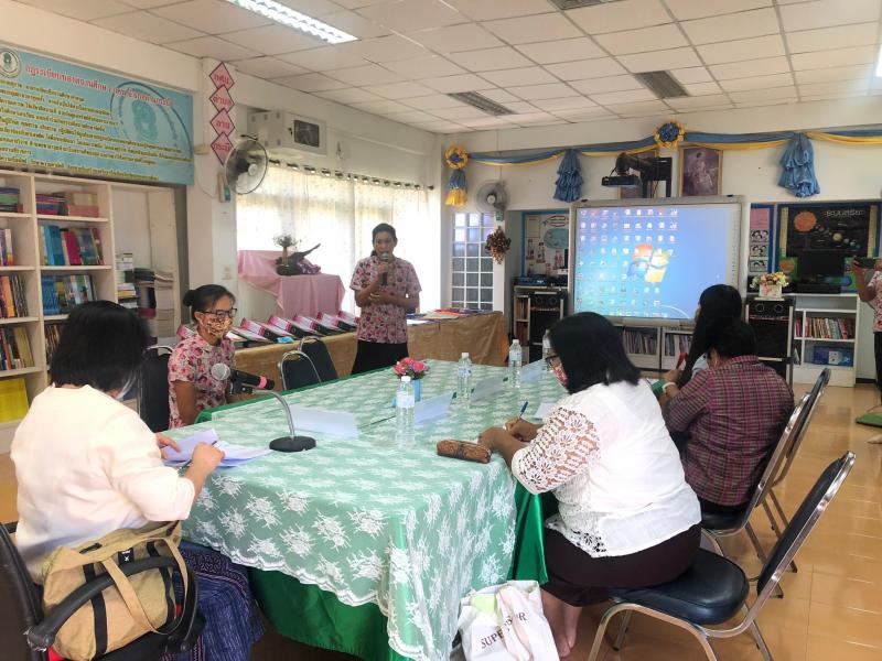 14. สำนักงาน กศน .จังหวัดกำแพงเพชร เข้าตรวจประเมินคัดเลือก กศน.ตำบลต้นแบบ 5 ดีพรีเมียม กศน.ตำบลลานกระบือ 