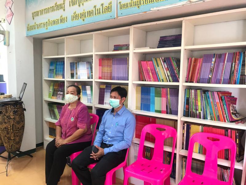 15. สำนักงาน กศน .จังหวัดกำแพงเพชร เข้าตรวจประเมินคัดเลือก กศน.ตำบลต้นแบบ 5 ดีพรีเมียม กศน.ตำบลลานกระบือ 